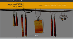 Desktop Screenshot of metiersdartestrie.com